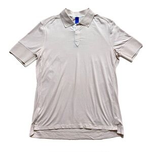 Kit and Ace Men’s Blush Pink Short Sleeve Polo Shirt M